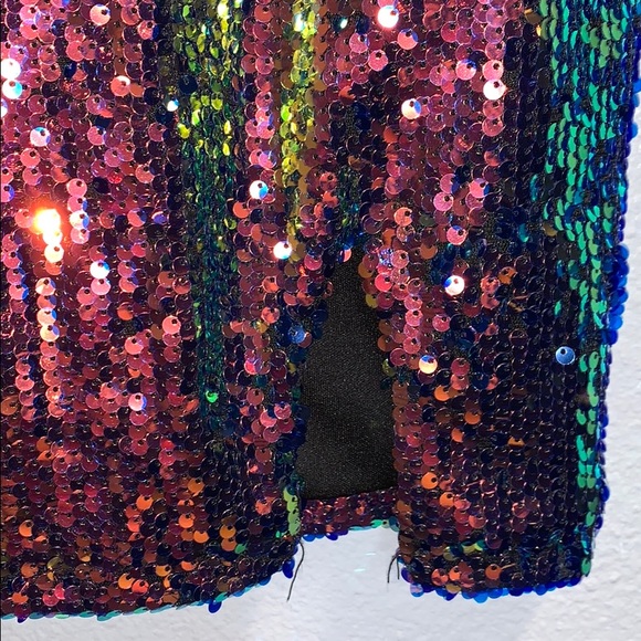 New 🔥 Ktk Sequin Mini Dress Size Small - Picture 8 of 11